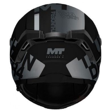 Мотошлем MT THUNDER 4 SV WAVES B2 Matt XXL