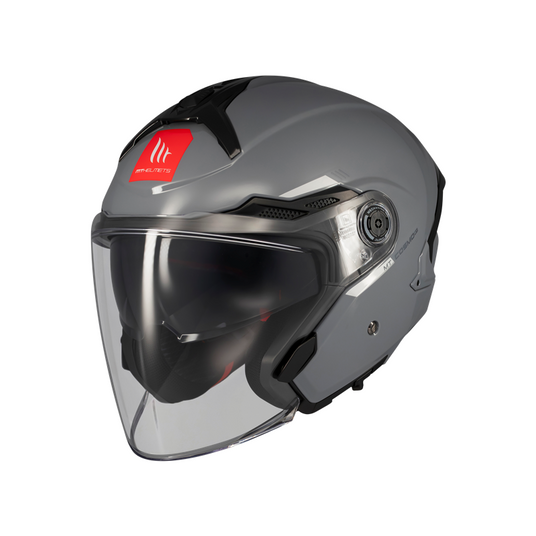 Купить Мотошолом MT Cosmo SV Solid Gloss Grey A2 XS