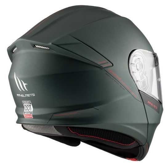 Купить Мотошлем MT Genesis SV A6 Matt Green. Представительство в