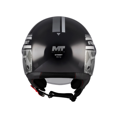 Мотошолом MT STREET S RUNWAY B2 Gloss XS