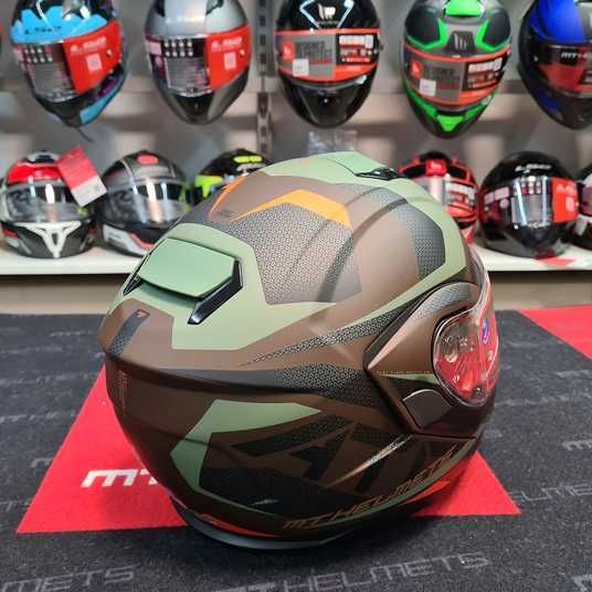 Купить Мотошлем MT ATOM SV SKILL A9 Matt Gold. Представительство в