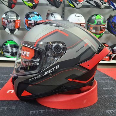 Мотошолом MT THUNDER 4 SV Jerk B5 Matt Red XS