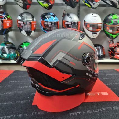 Мотошолом MT THUNDER 4 SV Jerk B5 Matt Red XS