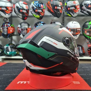 Мотошлем MT THUNDER 4 SV Jerk B6 Matt Green XS