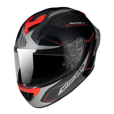 Мотошлем MT RAPIDE PRO Carbon Master B5 Gloss Fluor Red XS