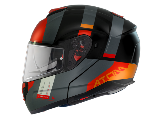 Купить Мотошлем MT ATOM SV Gorex B4 Matt Orange. Представительство