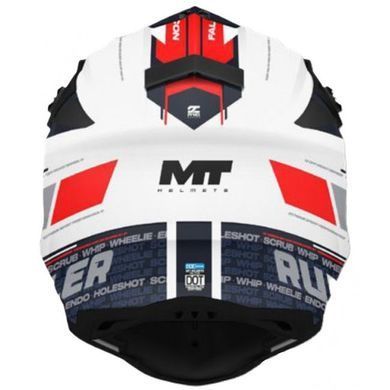 Мотошолом MT FALCON S RULER A15 Gloss XS