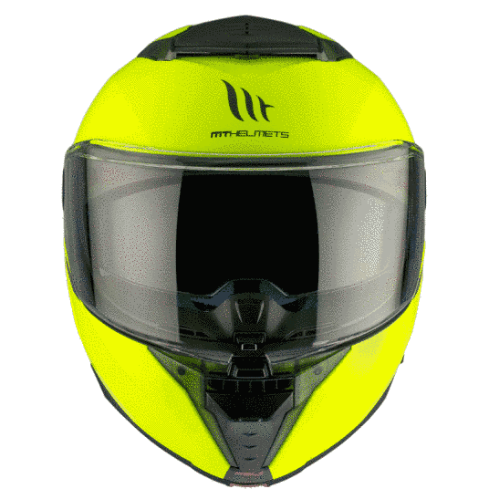 Купить Мотошлем MT ATOM 2 SV Solid A3 Gloss Yellow