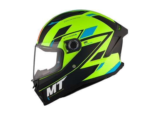 Купить Мотошлем MT STINGER 2 Zivze C3 Matt Yellow
