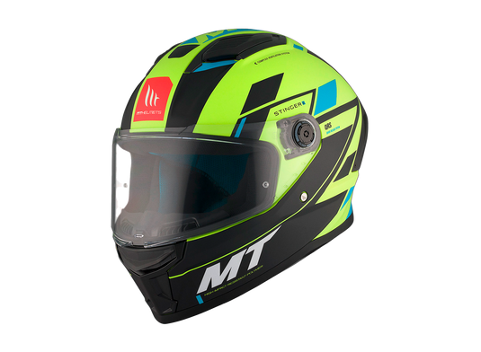 Купить Мотошлем MT STINGER 2 Zivze C3 Matt Yellow