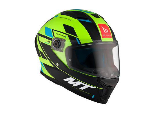 Купить Мотошлем MT STINGER 2 Zivze C3 Matt Yellow