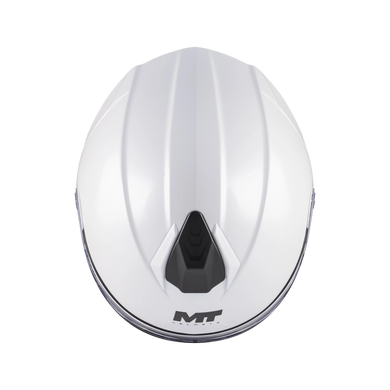 Мотошолом MT Genesis R SV PURE A0 Gloss White L