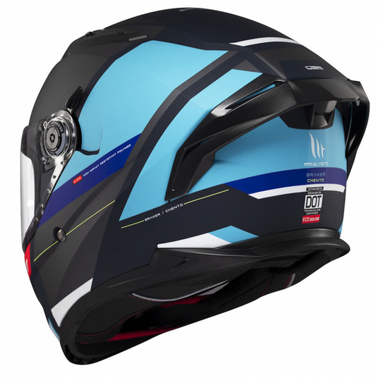 Купить Мотошлем MT BRAKER SV CHENTO C7 Matt Blue