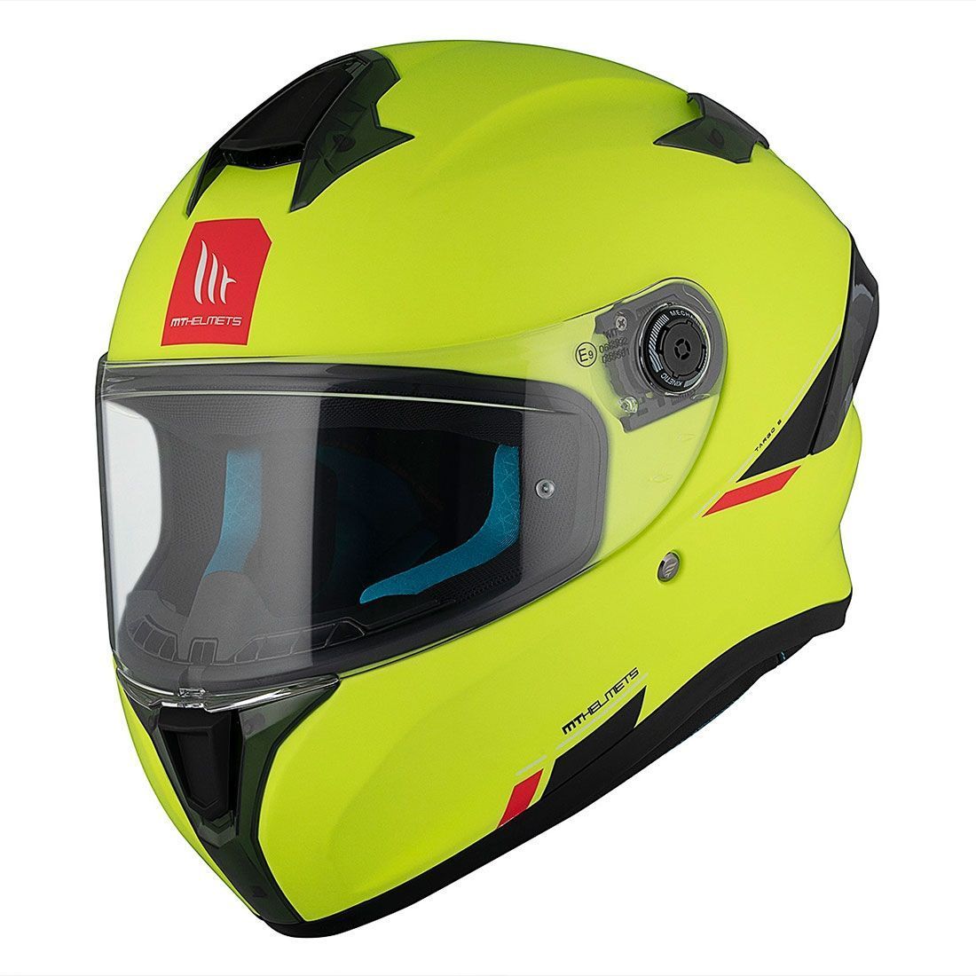 Купити Мотошолом MT Targo S Solid A3 Matt Yellow ECE2206. Офіційне