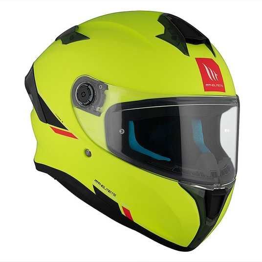 Купити Мотошолом MT Targo S Solid A3 Matt Yellow ECE2206. Офіційне