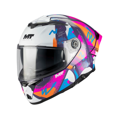Мотошолом MT FF118BSV THUNDER 4 R SV PIPEN C8 GLOSS XS
