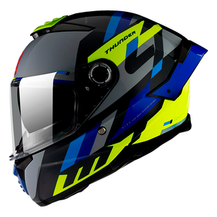 Мотошолом MT THUNDER 4 SV Ergo E17 Gloss Blue XS